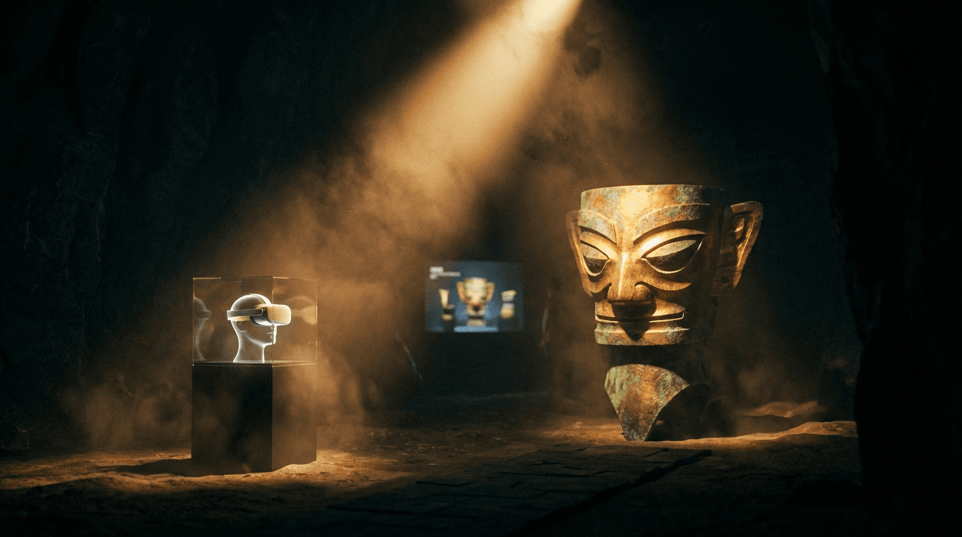 香港VR特展：穿越時空，親臨三千年前的三星堆古蜀王國