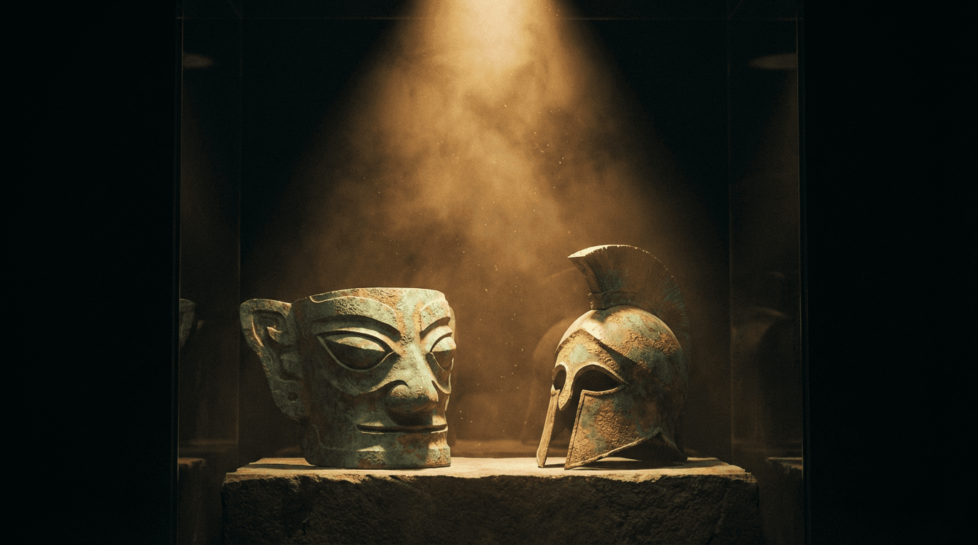 三星堆遇上古希臘：跨越時空的文明對話，解鎖古蜀文明新視角？