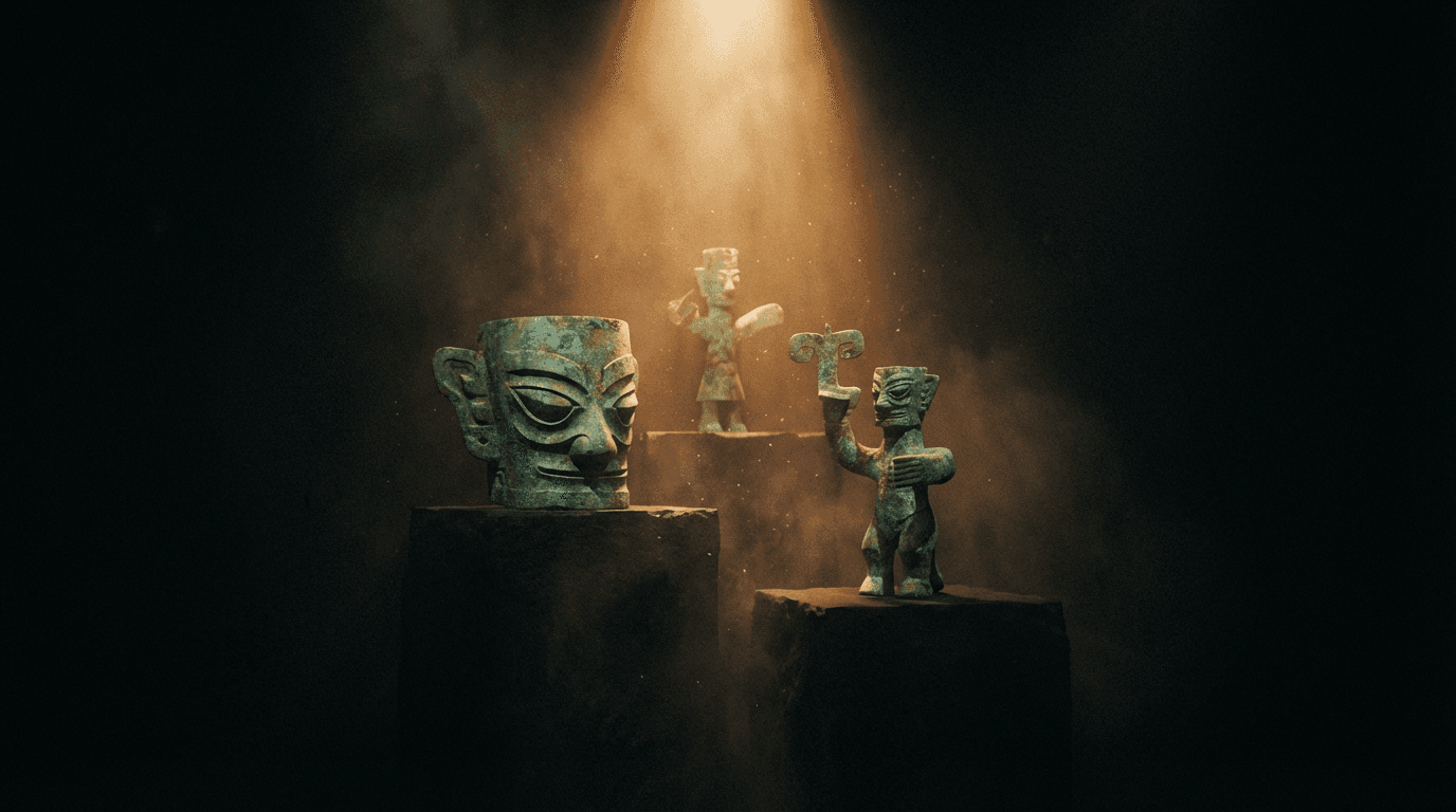 三星堆文物驚豔重慶！不必遠赴四川，親睹古蜀文明的神秘面紗