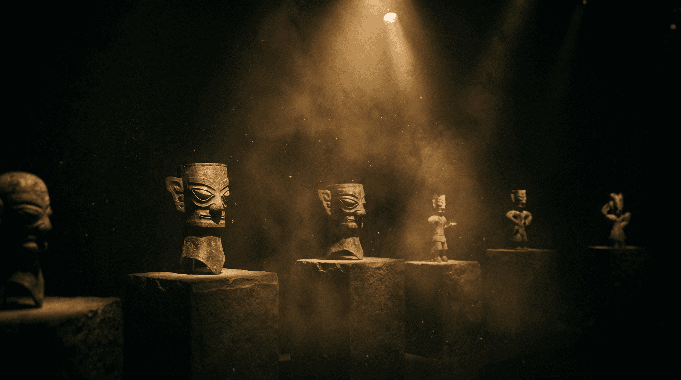 三星堆「頂流天團」駕到！國博重磅展出，親眼見證古蜀文明的神秘與輝煌