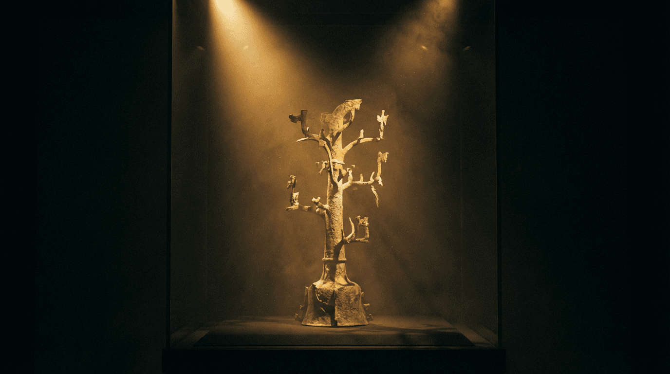 三星堆青銅神樹：三千年前古蜀文明的信仰與工藝奇蹟