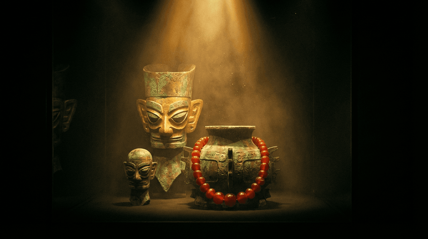 北方來的珍寶：科學實證揭開三星堆紅玉髓身世之謎，一條三千年前的「玉髓之路」浮現