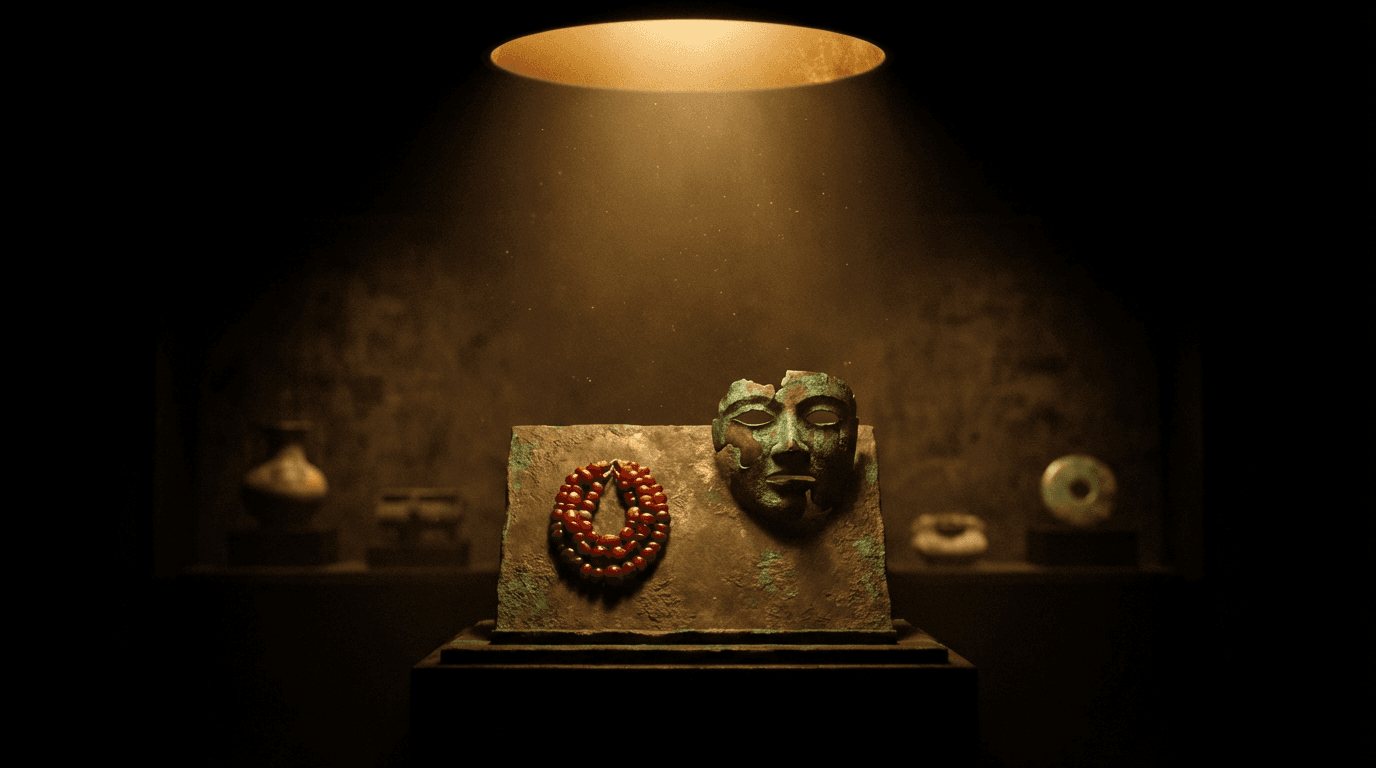 三星堆驚現紅玉髓：揭示三千年前古蜀文明的北方交流網絡