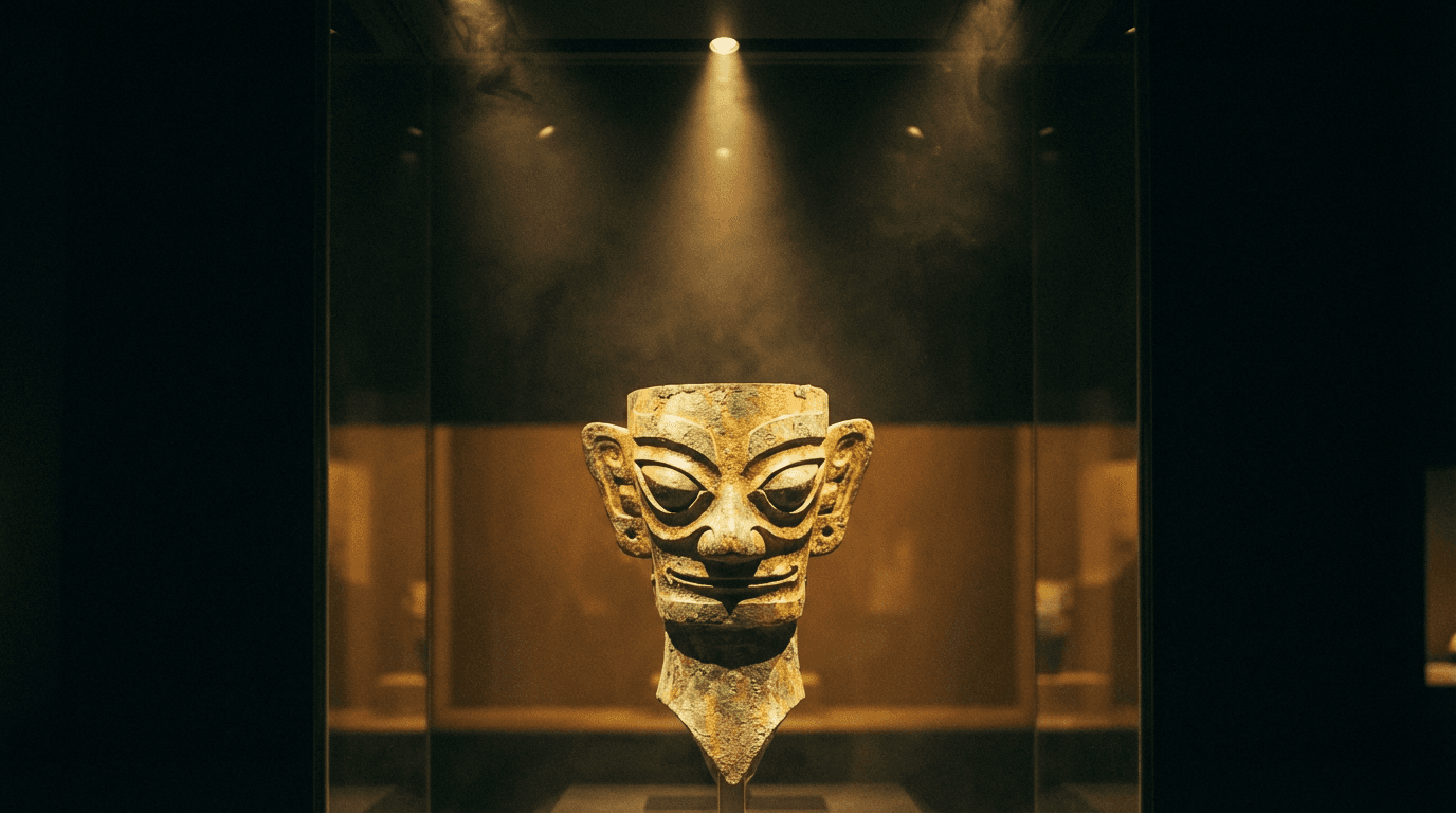 來自異星的凝視？三星堆青銅面具背後的失落古蜀文明