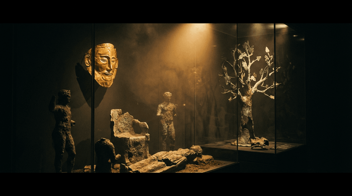 三星堆重磅新發現：金面具、更完整青銅神樹出土，古蜀文明再添謎團！