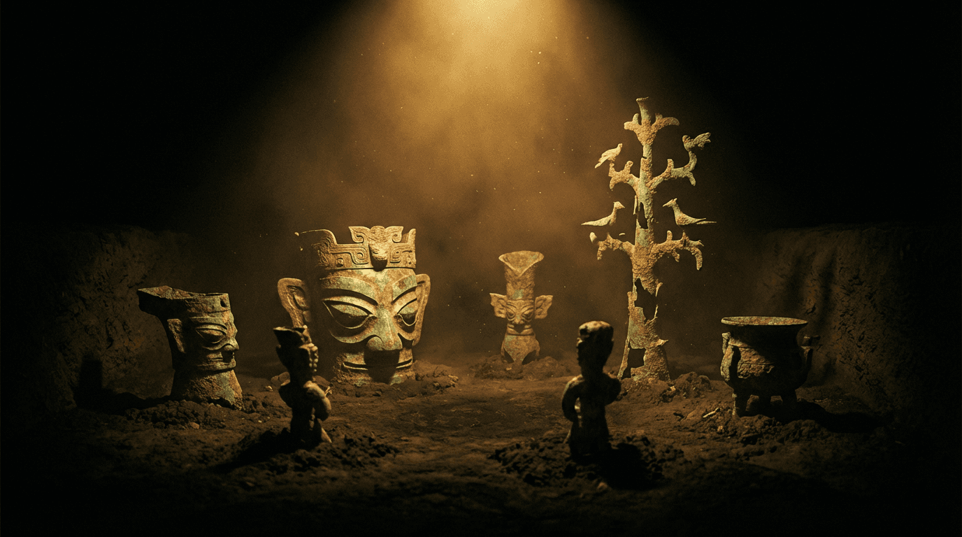 三星堆再驚天下：六座新祭祀坑出土，揭開古蜀文明新篇章