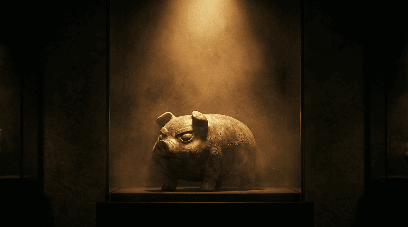 三星堆陶豬撞臉「憤怒鳥」？網友敲碗求官方聯動！