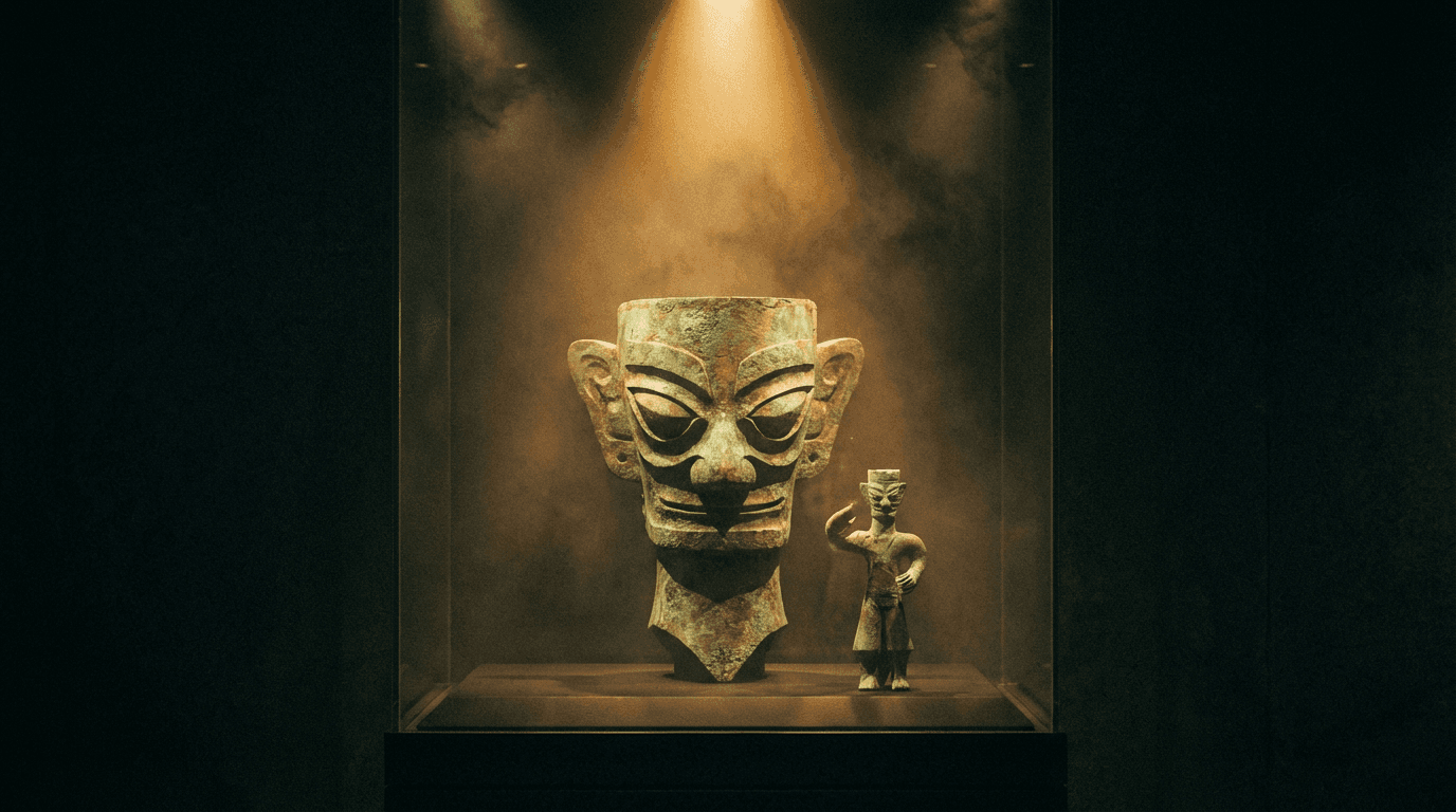 三星堆「活」了！搭上主題列車，穿越回神秘古蜀王國