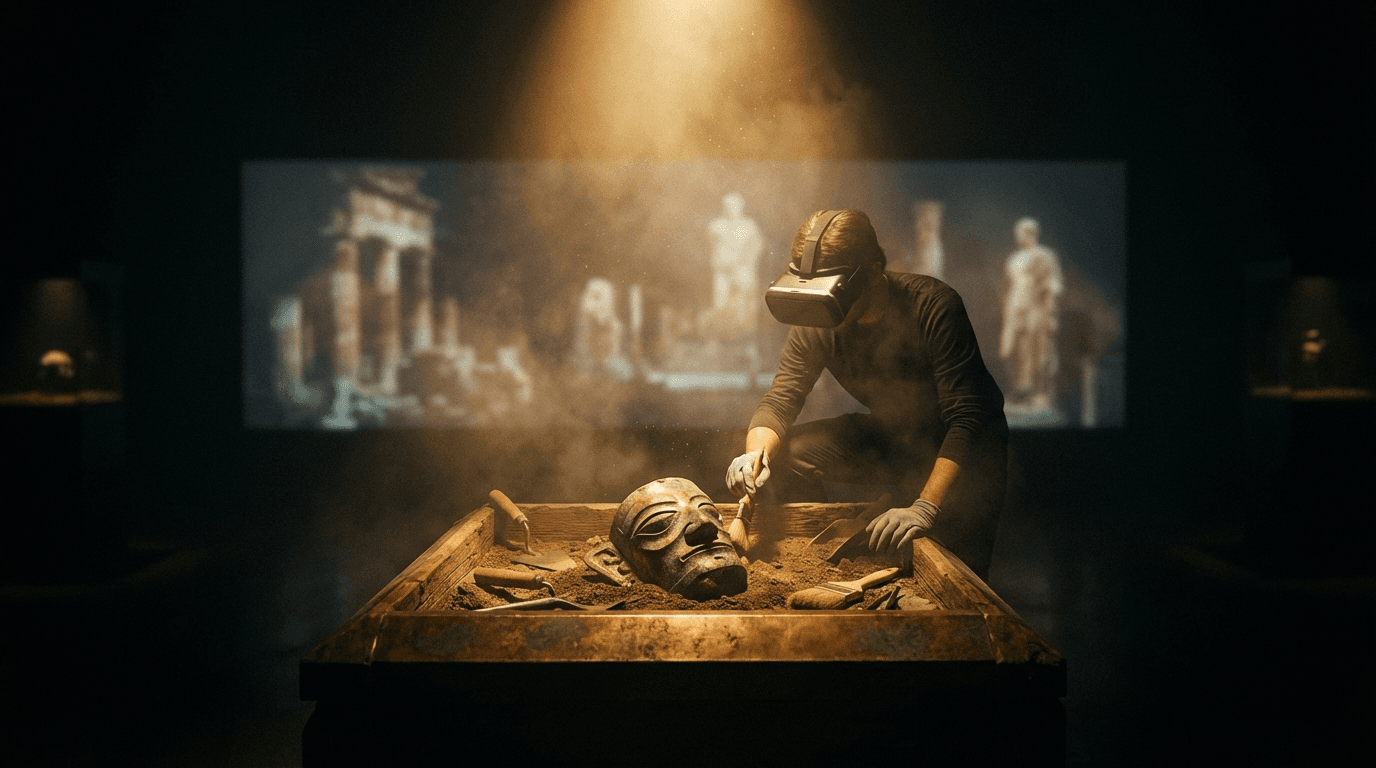 穿越三千年：在香港親手發掘三星堆國寶？VR技術重現考古現場