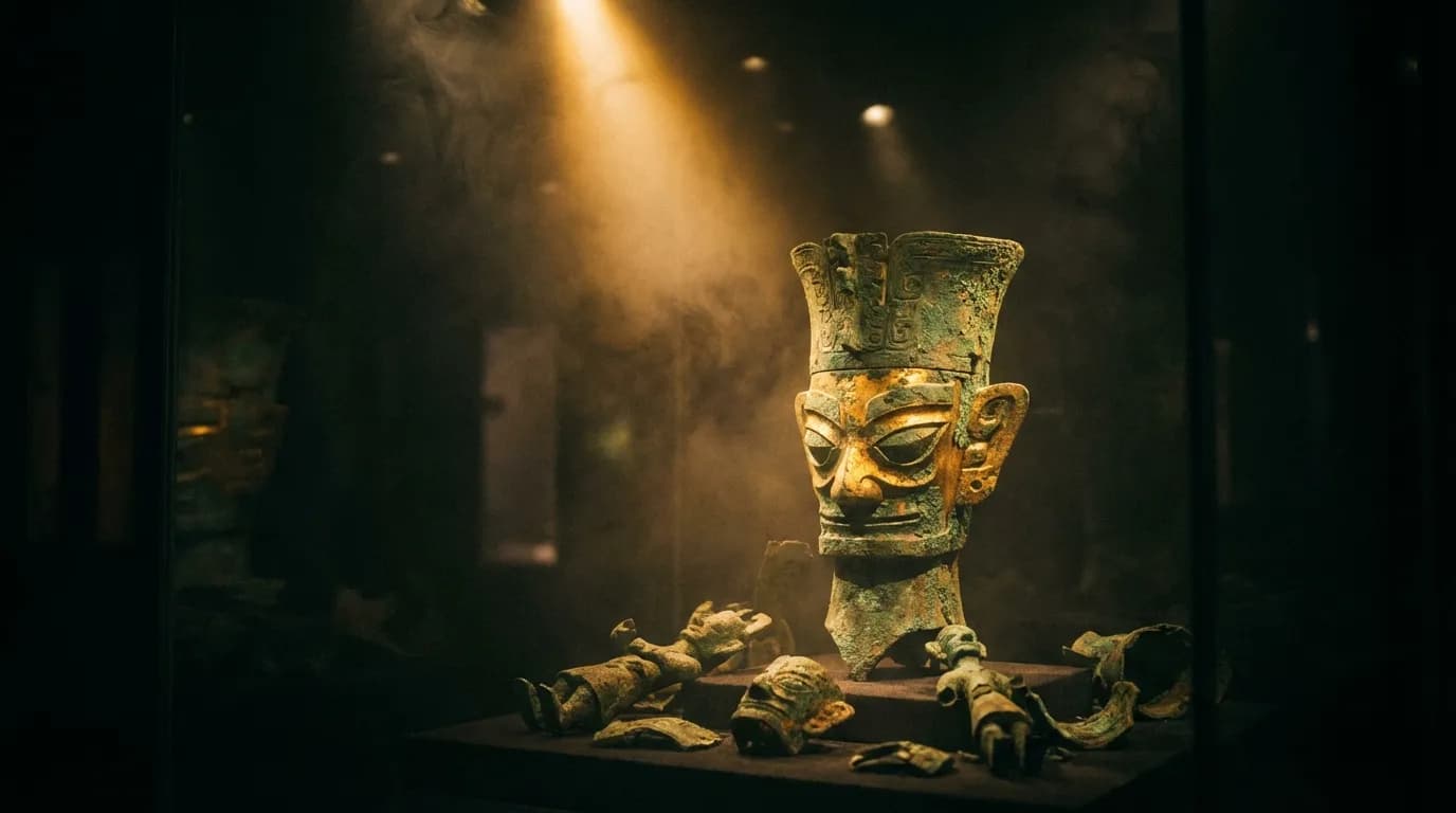 三星堆的“崩解”不是已证实的战争：迁移假说的证据边界