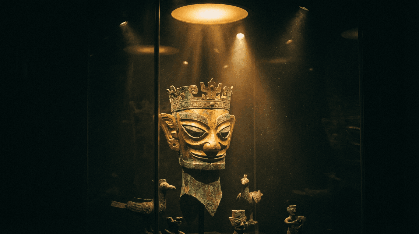 三星堆文物解碼:古蜀文明的無聲訴說