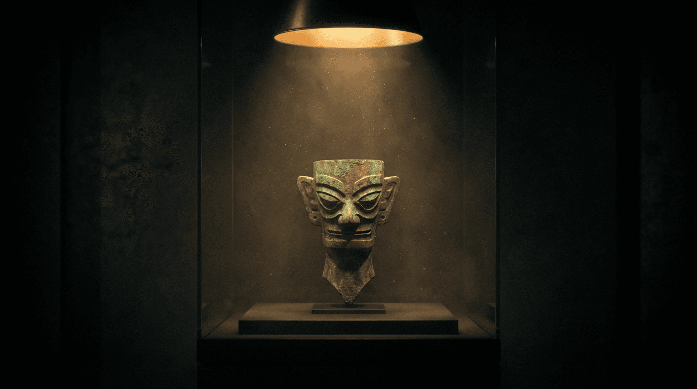 三星堆青銅面具撞臉鹹蛋超人? 古代藝術的趣味解讀