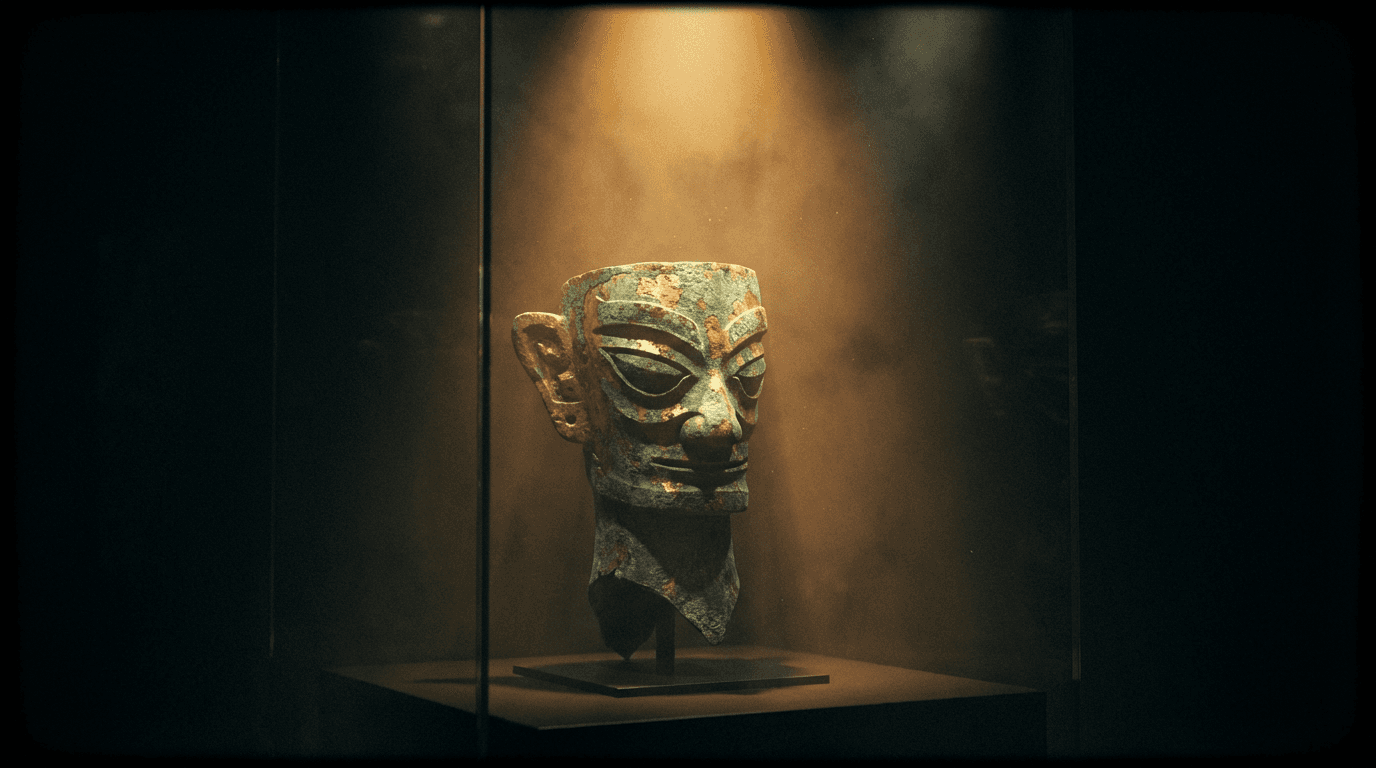 不只是青銅綠:考古新發現揭示三星堆的五彩世界