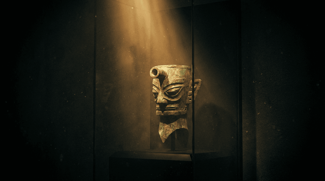 三星堆文明新解?「第三隻眼」暗示古蜀人是外星代表?