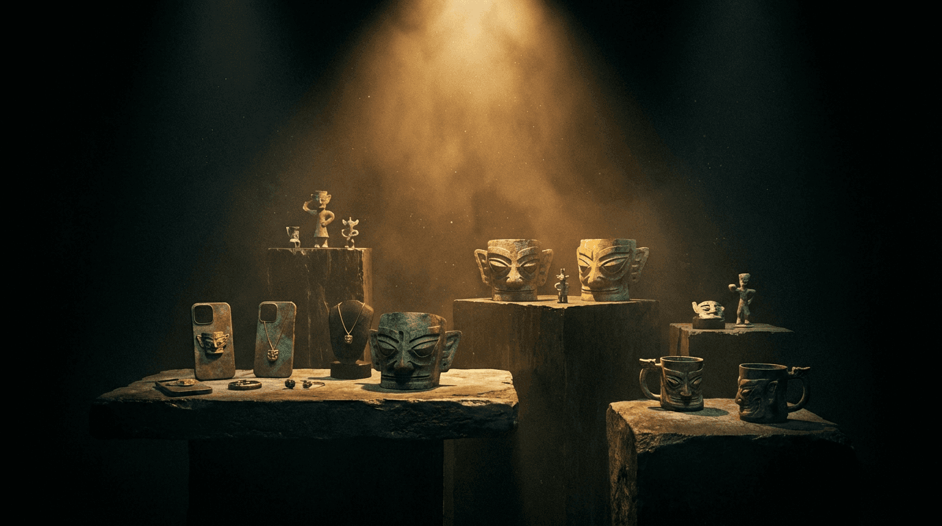 三星堆文創爆紅:古老文明如何「潮」進你我生活?