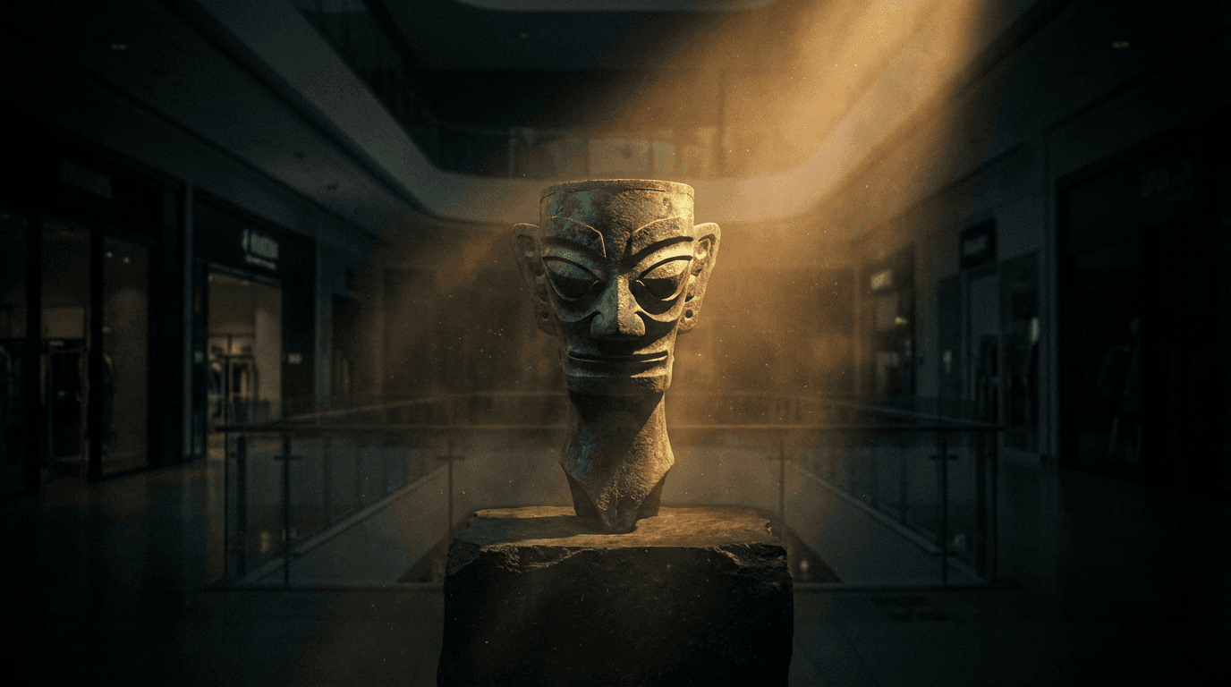 穿越時空!三星堆古蜀文明驚現北京商場,逛街也能遇見古老神秘!