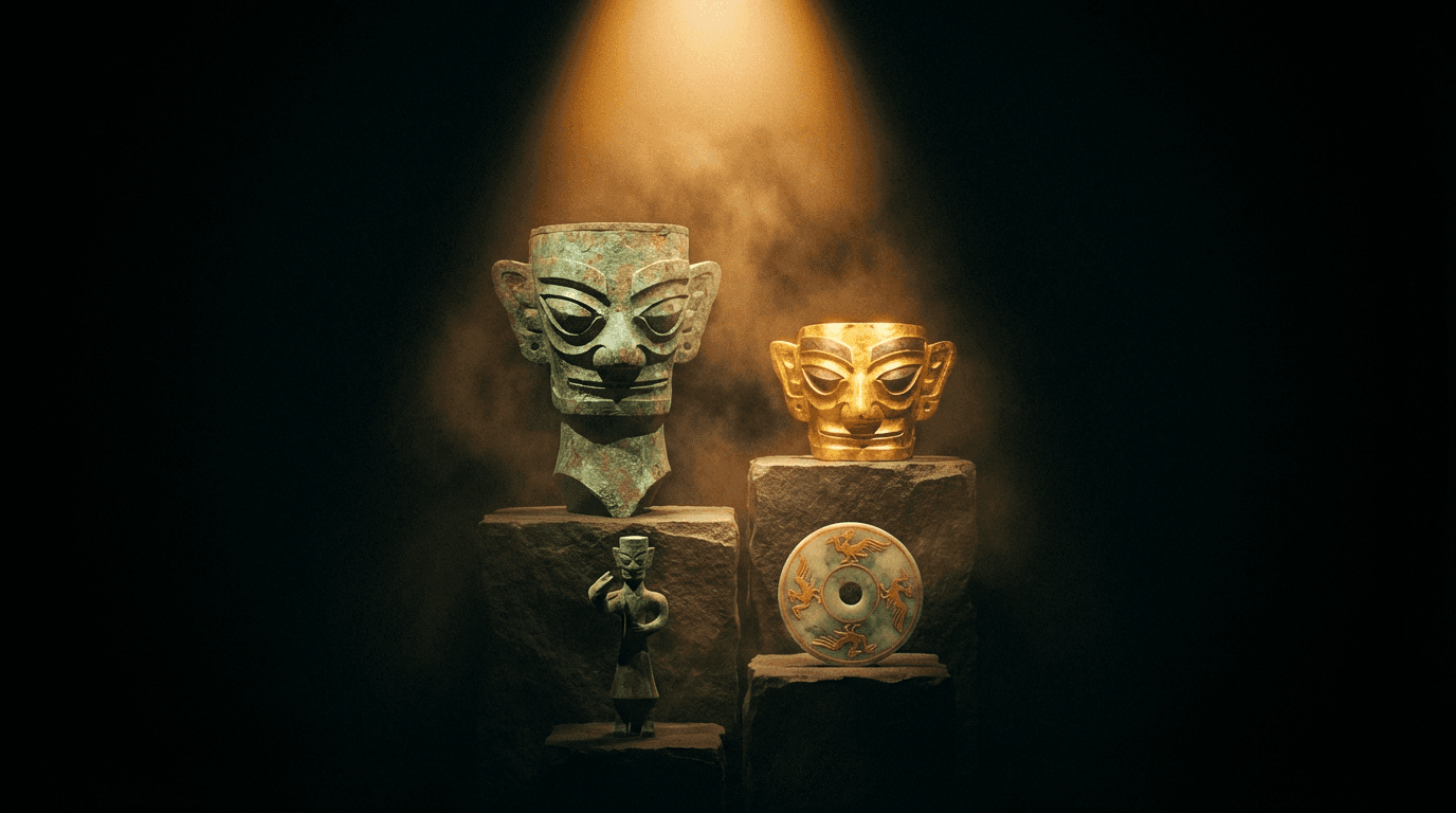 三星堆、金沙文物聯合展出!重現古蜀文明的輝煌