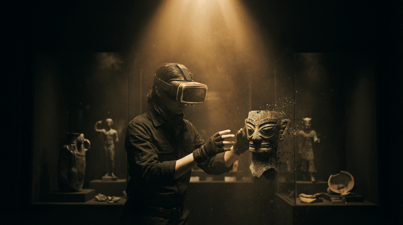 化身考古學家!三星堆博物館推出VR體驗,親手揭開古蜀秘密